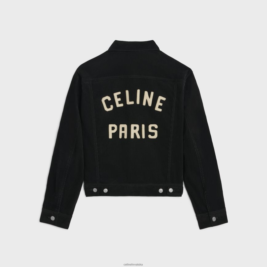 CELINE muškarci kamionska jakna od samta la oprati odjeća 3WE2E1784