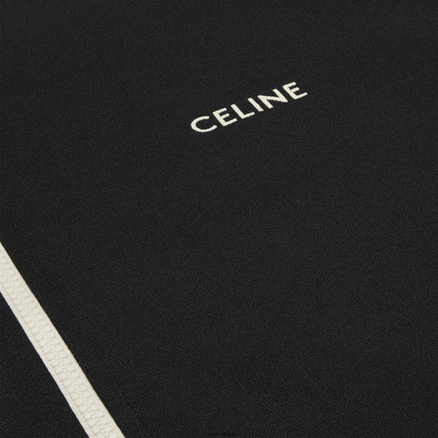 CELINE muškarci trenirka u dresu s duplim licem crno odjeća 3WE2E1951