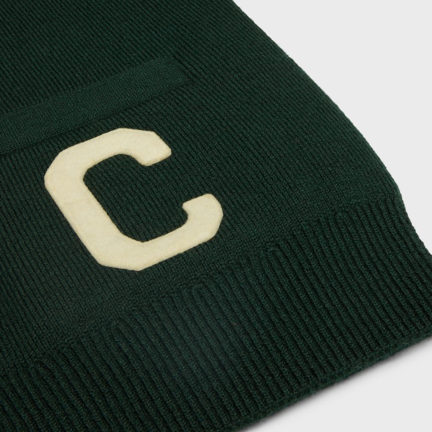 CELINE muškarci pariški kardigan od vune šuma odjeća 3WE2E1793