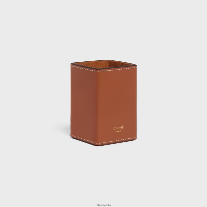 CELINE muškarci držač parfema 3,4 fl.oz u telećem sinjonu 3WED61461 pribor preplanuli ten