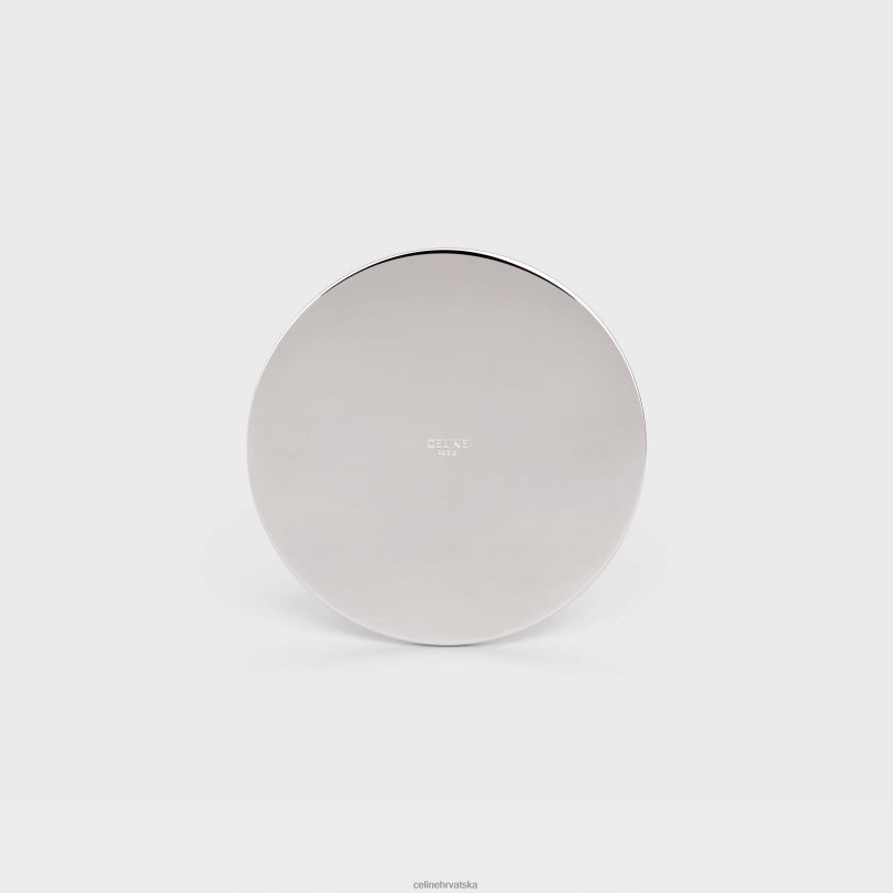 CELINE muškarci čelični stalak za svijeće 3WED61508 pribor srebro