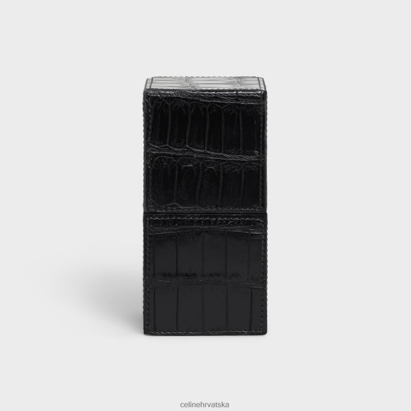 CELINE muškarci kutija 1 parfem 3,4 fl.oz u krokodil 3WED61465 pribor crno