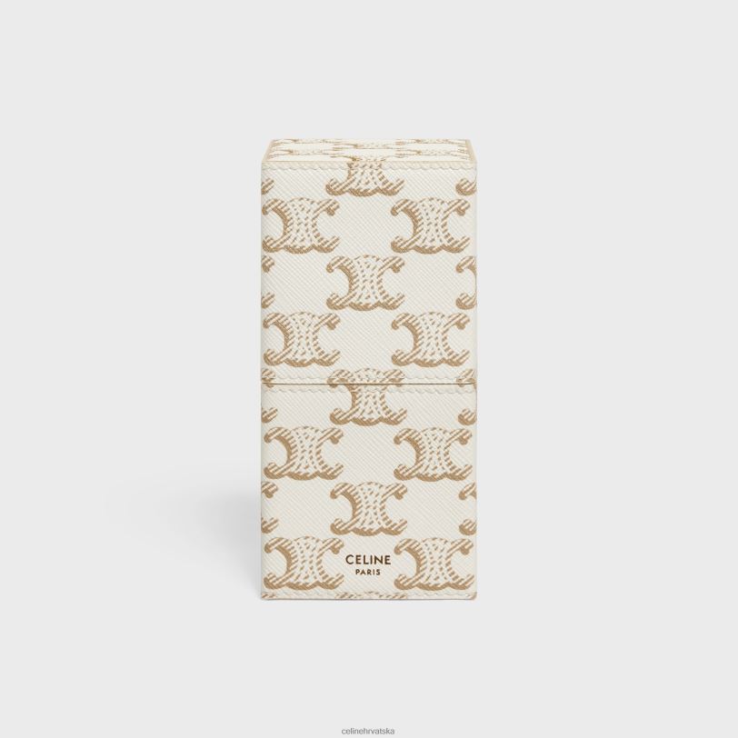 CELINE muškarci kutija 1 parfem 3,4 fl.oz u triomphe platnu 3WED61464 pribor bijela