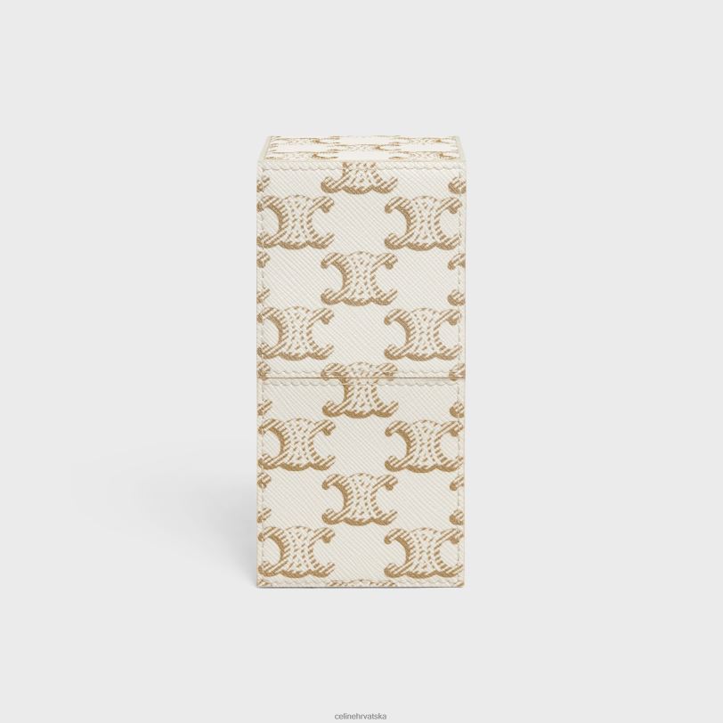 CELINE muškarci kutija 1 parfem 3,4 fl.oz u triomphe platnu 3WED61464 pribor bijela