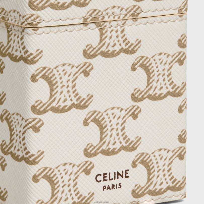 CELINE muškarci kutija 1 parfem 3,4 fl.oz u triomphe platnu 3WED61464 pribor bijela