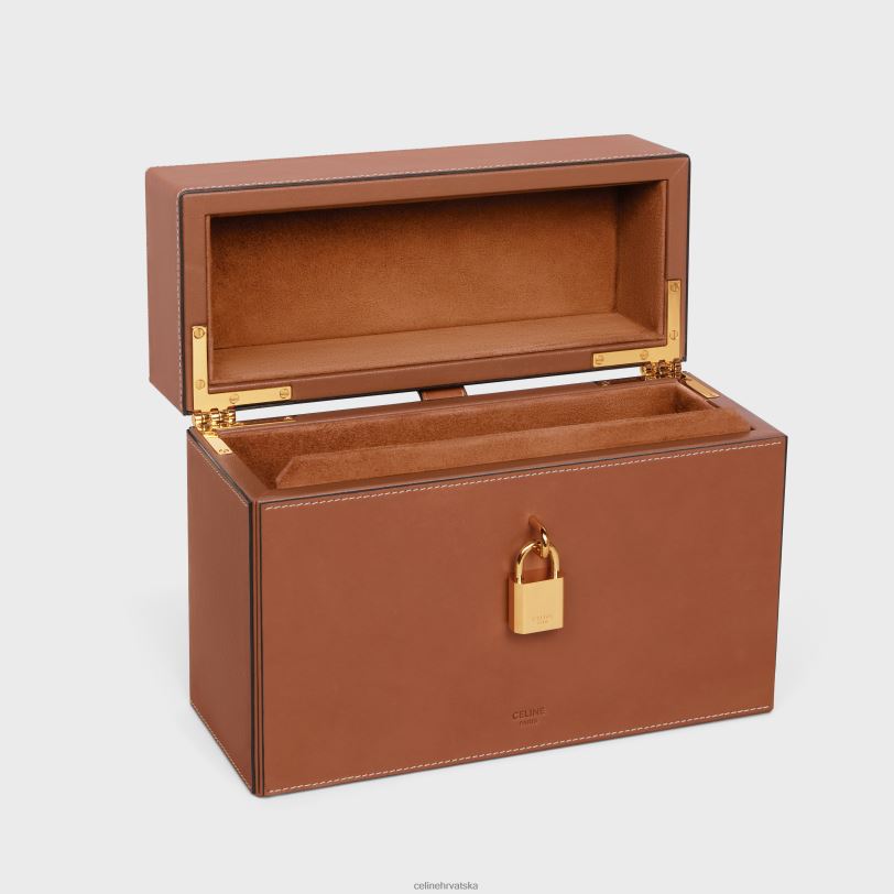 CELINE muškarci kutija 3 parfema 6,8 fl.oz od prirodne teleće kože 3WED61471 pribor preplanuli ten