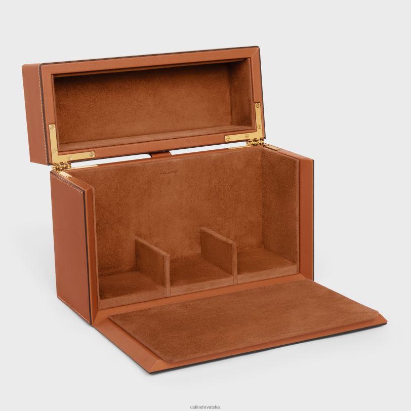 CELINE muškarci kutija 3 parfema 6,8 fl.oz od prirodne teleće kože 3WED61471 pribor preplanuli ten