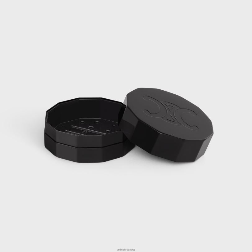 CELINE muškarci kutija za sapun od aluminija 3WED61483 pribor crno