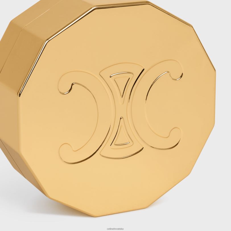 CELINE muškarci kutija za sapun od aluminija 3WED61484 pribor zlato