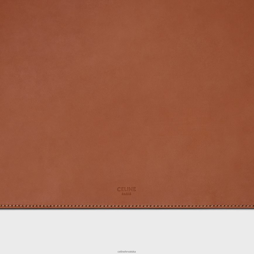 CELINE muškarci podloga za stol od prirodne teleće kože preplanuli ten pribor 3WE2E1657