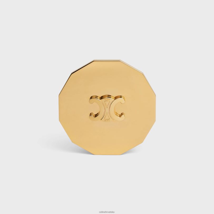 CELINE muškarci pribor za svijeće od čelika 3WED61514 pribor zlato