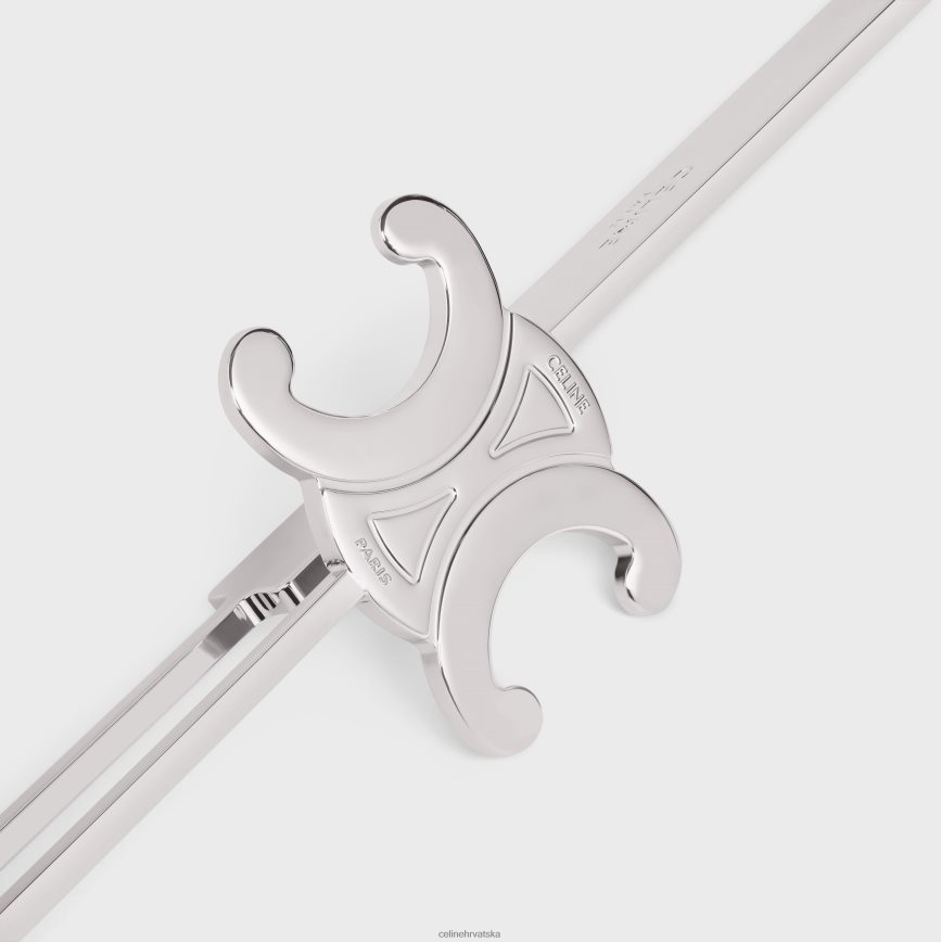 CELINE muškarci triomphe bookmark od mjedi srebro pribor 3WE2E1644