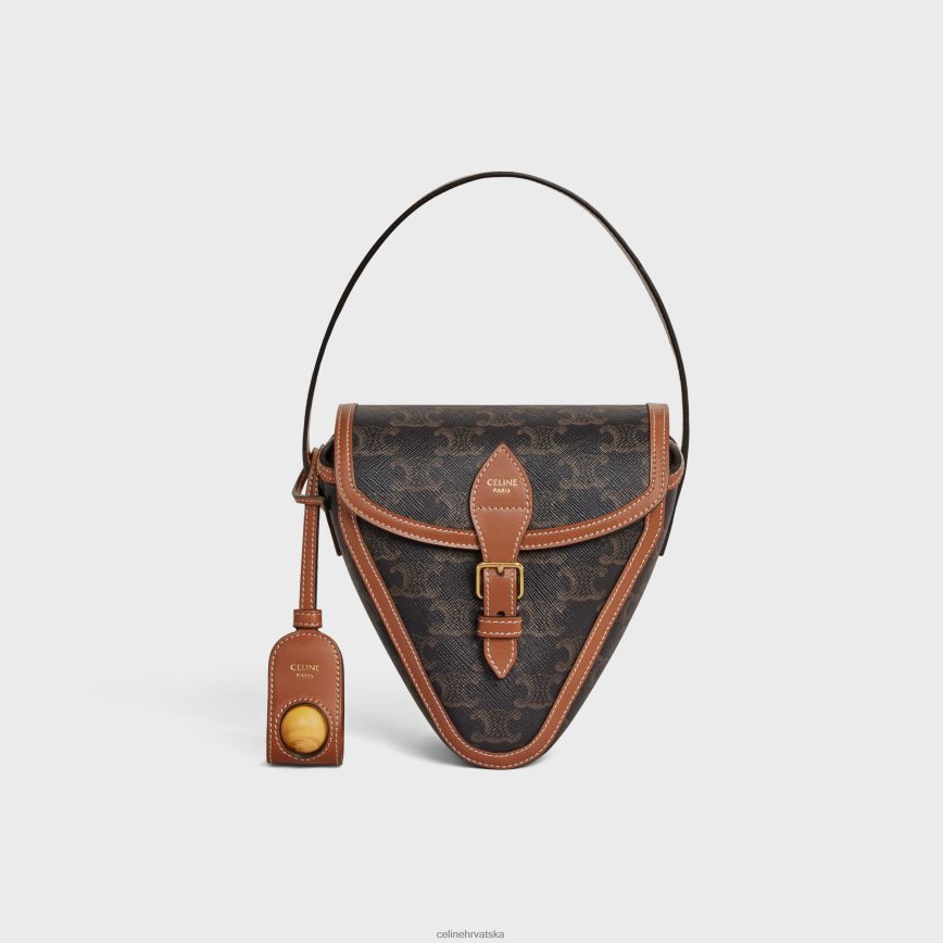 CELINE muškarci triomphe petanque igra u triomphe platnu i telećoj koži preplanuli ten pribor 3WE2E1683