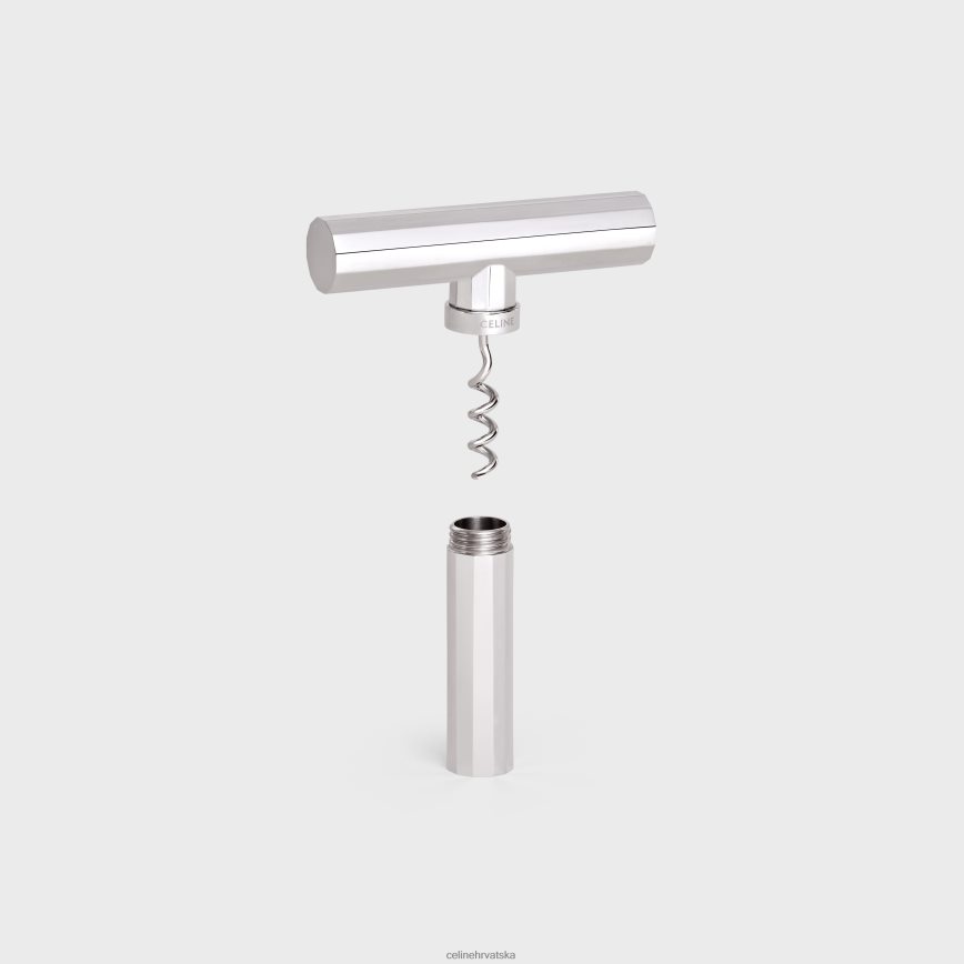 CELINE muškarci vadičep u čeliku srebro pribor 3WE2E1660