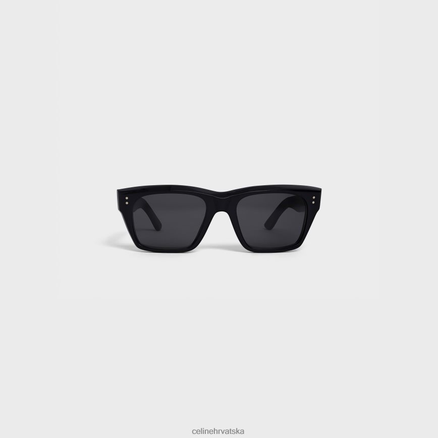 CELINE muškarci okvir 01 sunčane naočale od acetata s polariziranim lećama crno pribor 3WE2E2218