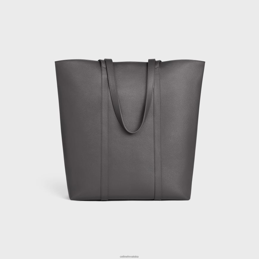 CELINE muškarci muzejska torba od glatke teleće kože antracit pribor 3WE2E2109