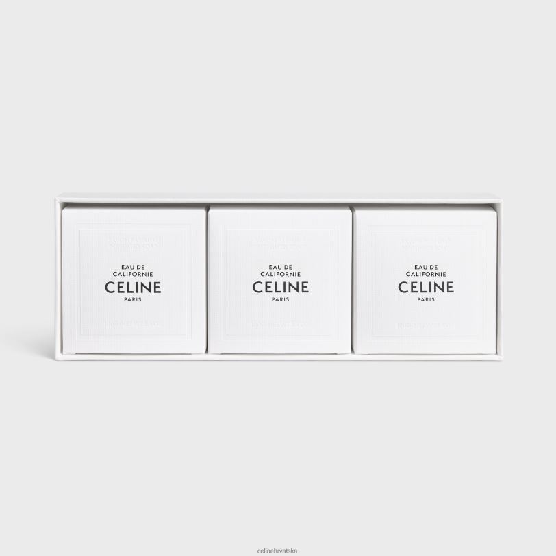 CELINE uniseks parfimisani sapuni seteau de californie 3x100g 3WED61478 pribor jedna boja