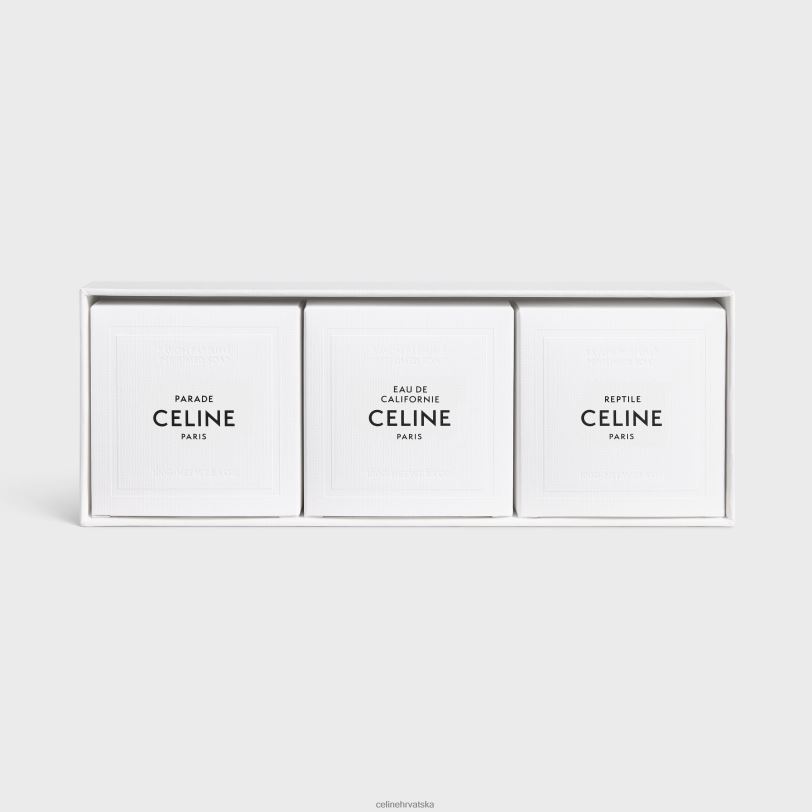 CELINE uniseks parfimisani sapuni setparade, eau de californie, reptile 3x100g 3WED61482 pribor jedna boja
