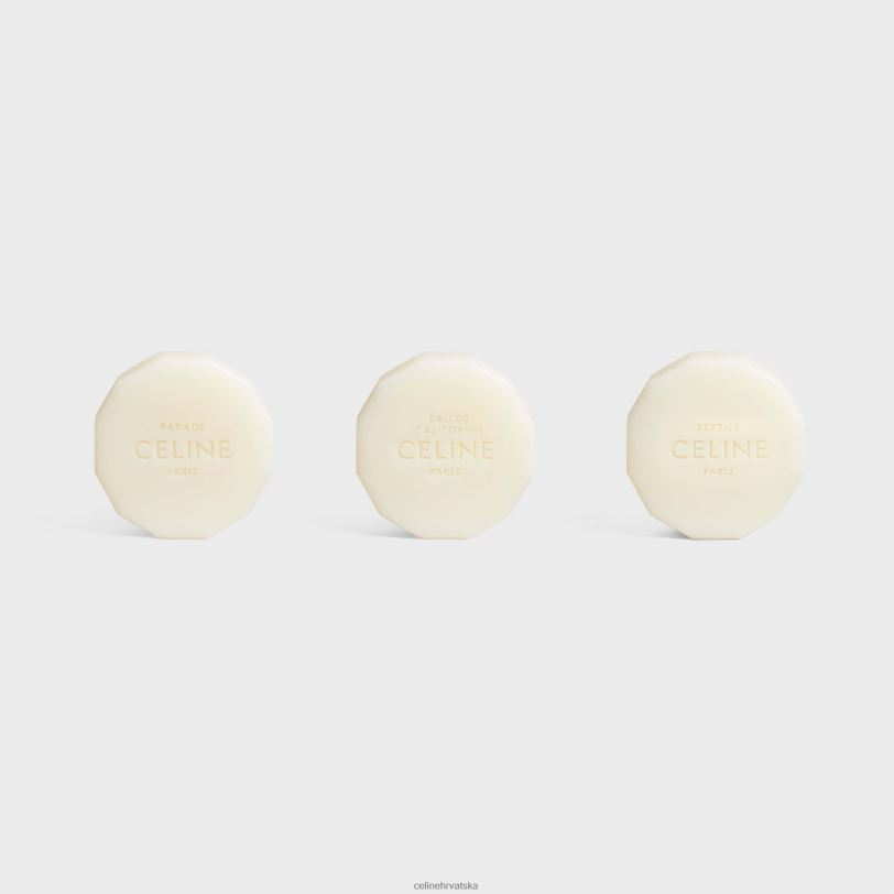 CELINE uniseks parfimisani sapuni setparade, eau de californie, reptile 3x100g 3WED61482 pribor jedna boja