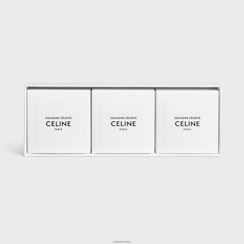 CELINE uniseks parfumirani sapuni setcologne celeste 3x100g 3WED61476 pribor jedna boja