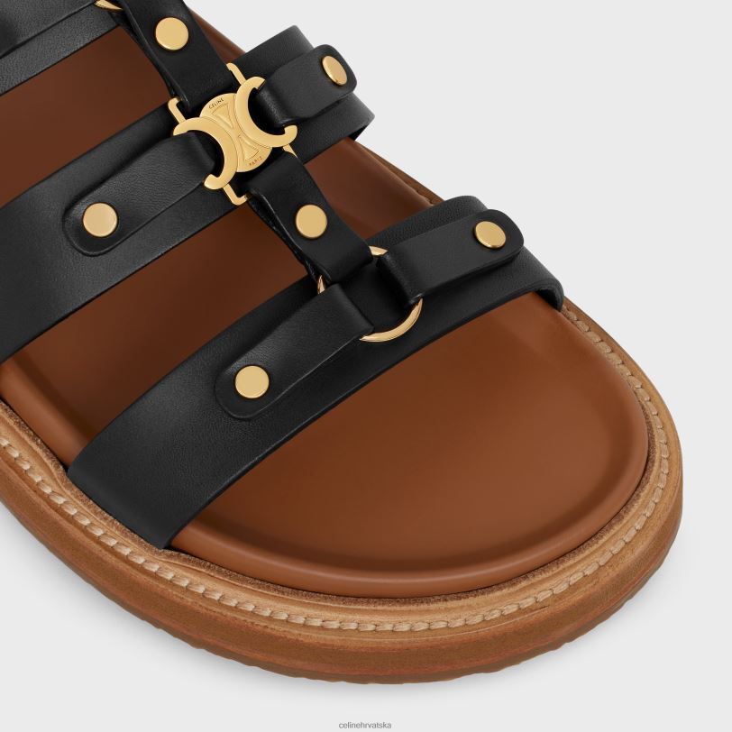 CELINE žene tippi tobogan od teleće kože 3WED6990 obuća crno