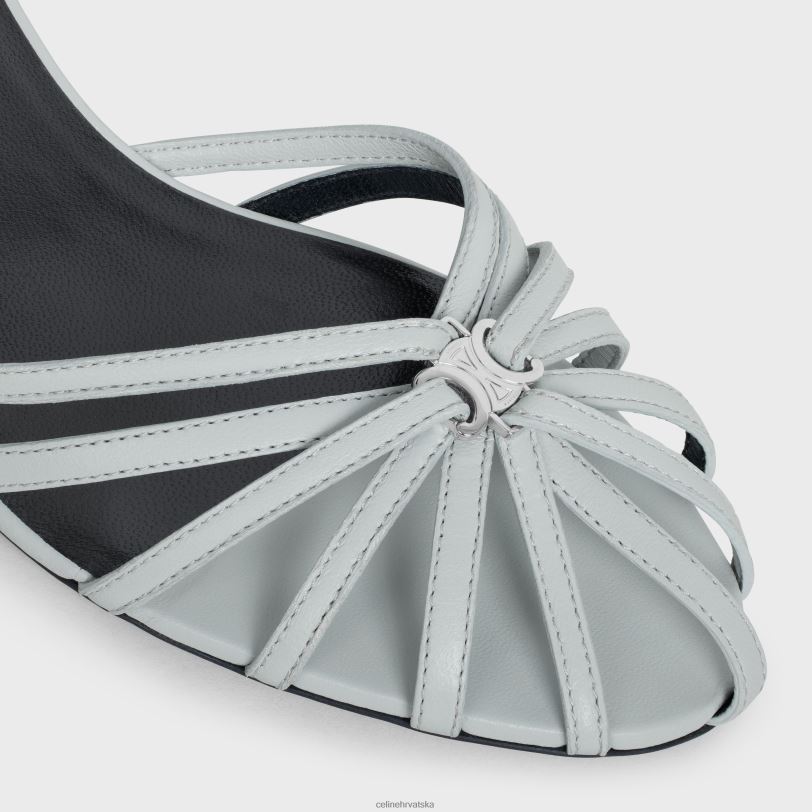 CELINE žene triomphe sandala od janjeće kože 3WED6946 obuća nježno plava