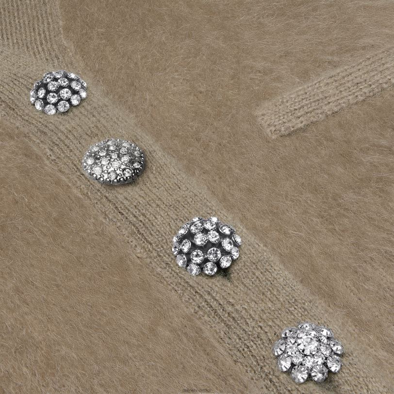 CELINE žene kardigan jakna od brušenog mohera 3WED6615 odjeća tupe