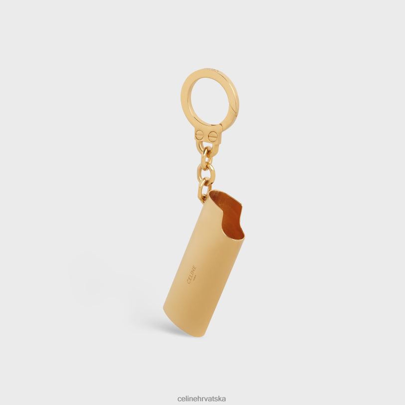 CELINE žene privjesak za kućište upaljača od mesinga 3WED6534 pribor zlato
