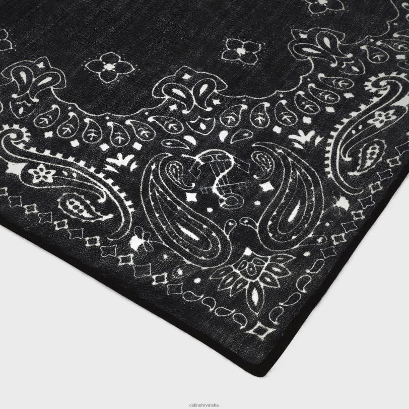 CELINE žene štola od muslina od kašmira 3WED61198 pribor crno