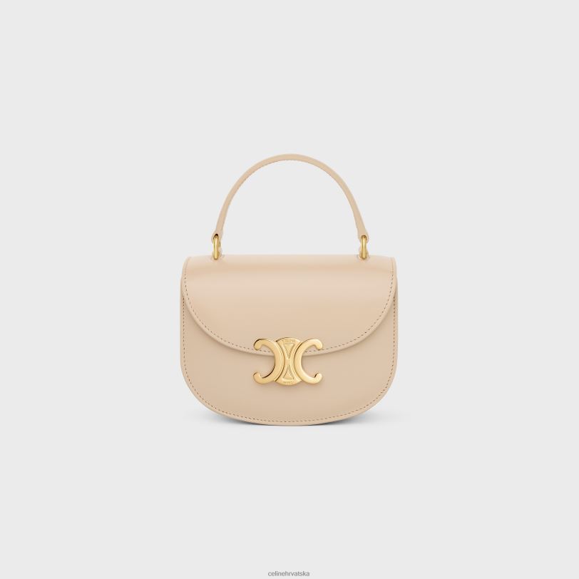 CELINE žene mini besace clea u sjajnoj telećoj koži 3WED6361 pribor gola
