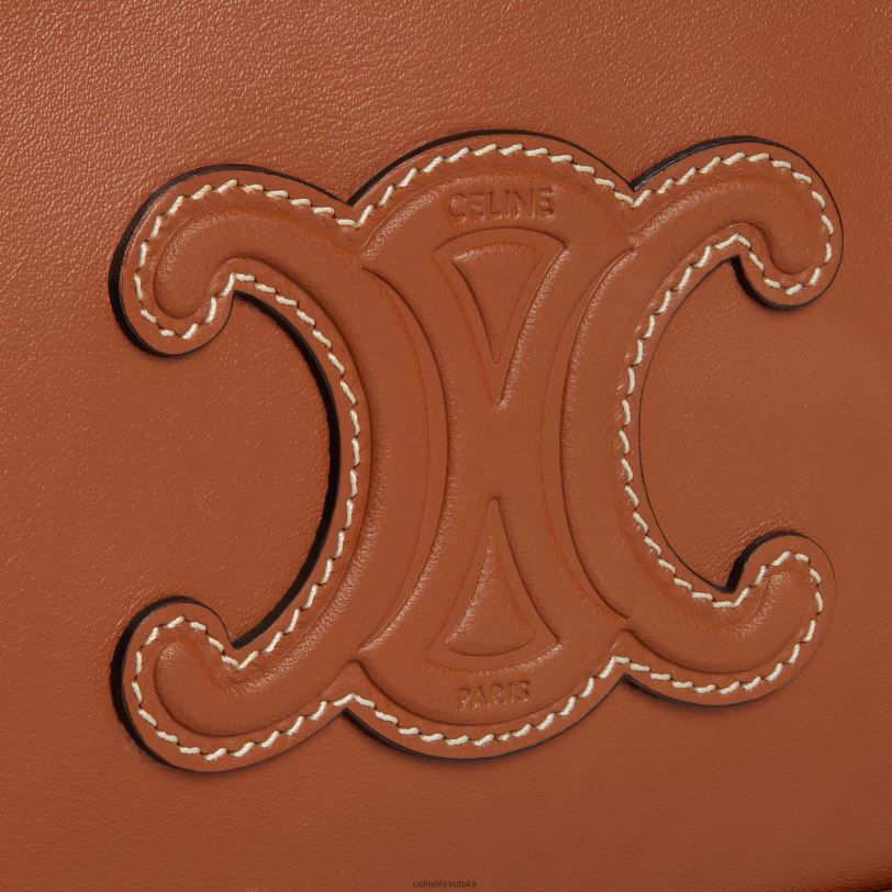 CELINE žene mini kamera torba za rame cuir triomphe od glatke teleće kože 3WED6378 pribor preplanuli ten