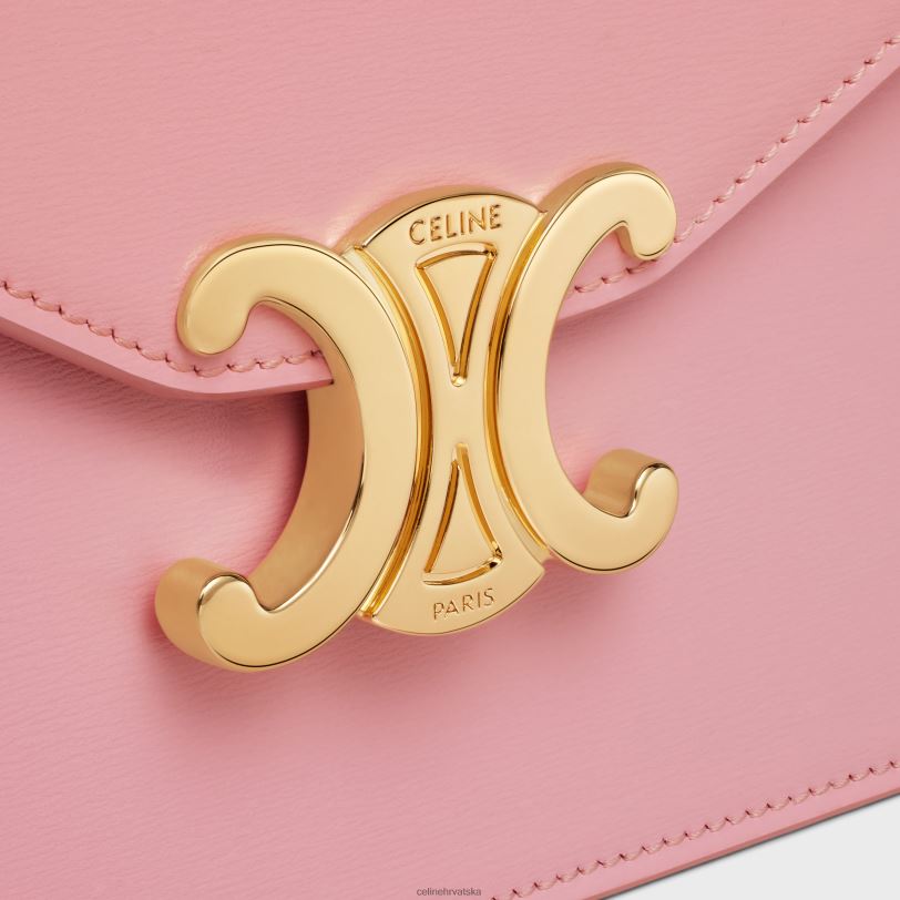 CELINE žene novčanik na lancu margo od sjajne teleće kože 3WED6317 pribor ruža