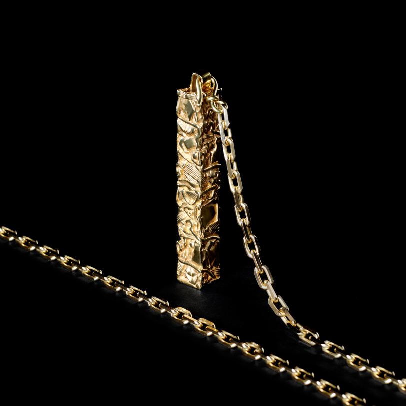 CELINE žene cesar project kompresijska ogrlica od vermeila 3WED61361 pribor zlato