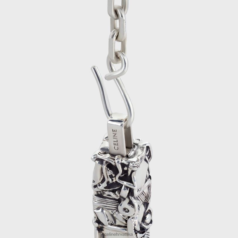 CELINE žene cesar project kompresijska ogrlica u sterlingu 3WED61360 pribor srebro