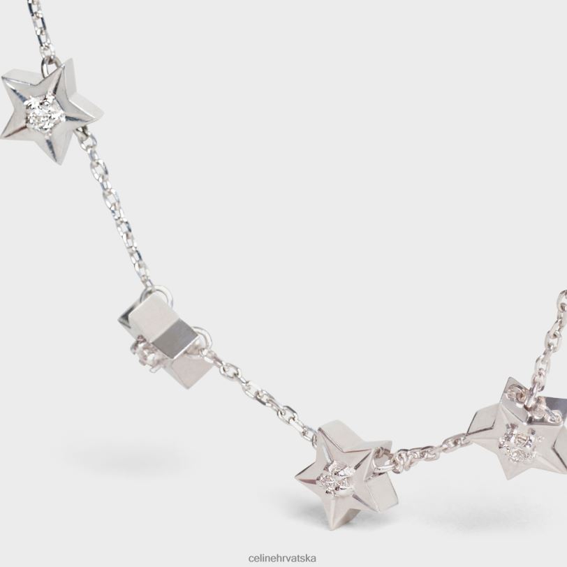 CELINE žene etoile multi stars narukvica s dijamantima 3WED61422 pribor bijelo zlato & bijelo