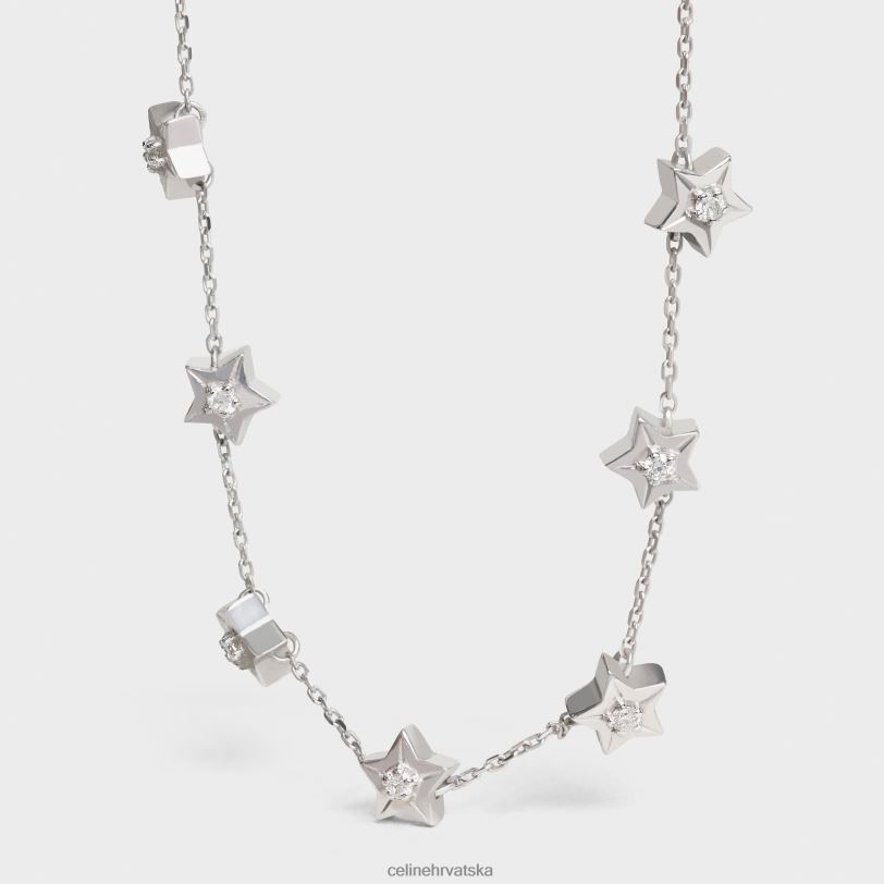CELINE žene etoile multi stars ogrlica s dijamantima 3WED61421 pribor bijelo zlato & bijelo