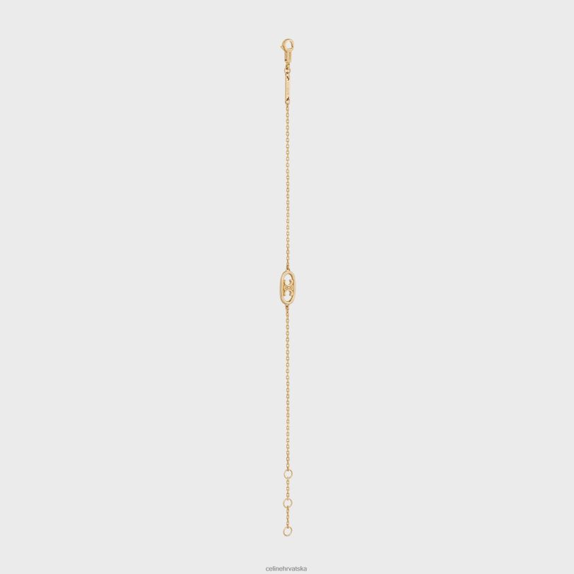 CELINE žene maillon triomphe narukvica u 3WED61384 pribor žuto zlato
