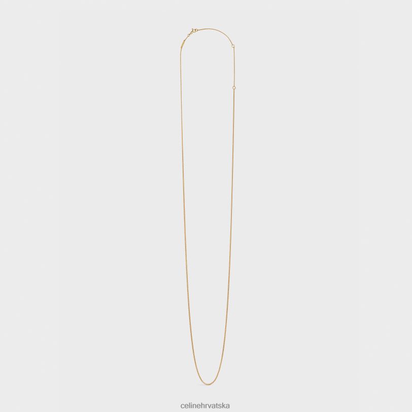 CELINE žene rastavljivi lanac od mesinga sa završnom obradom 3WED61358 pribor zlato