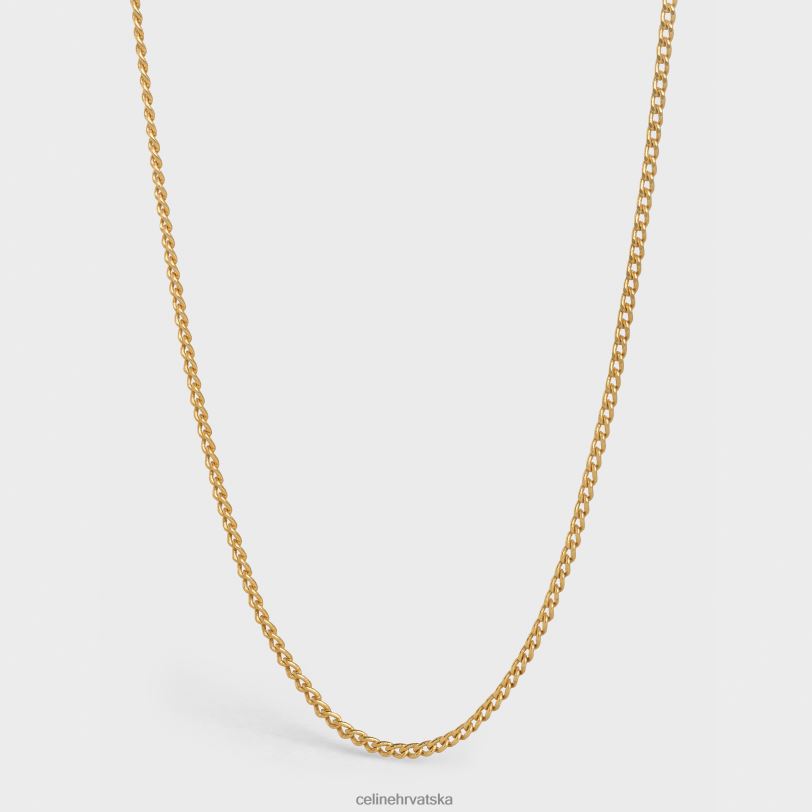 CELINE žene rastavljivi lanac od mesinga sa završnom obradom 3WED61358 pribor zlato
