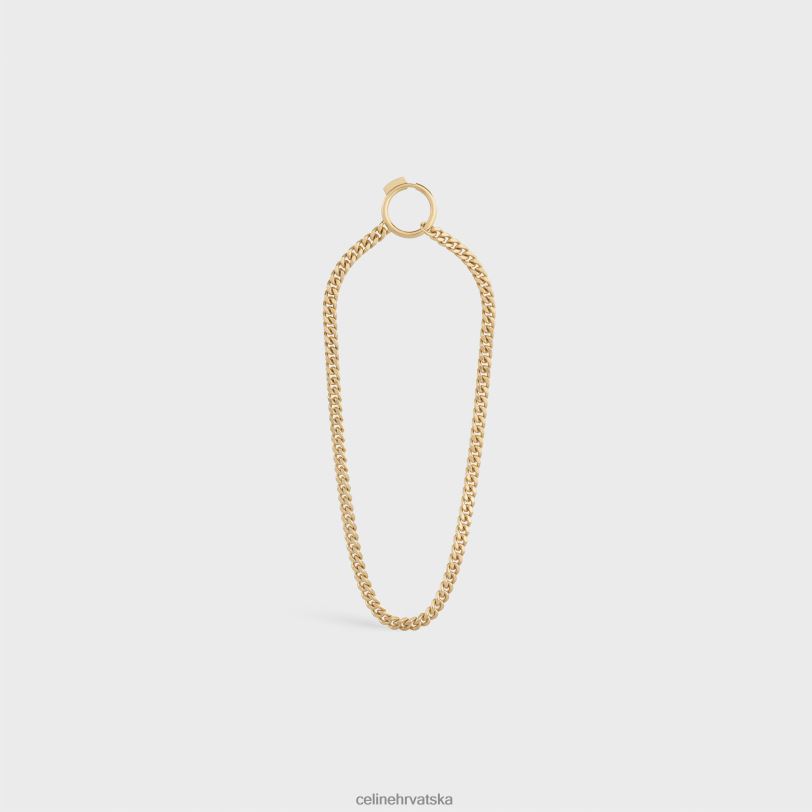 CELINE žene systeme ogrlica s dijamantima 3WED61423 pribor žuto zlato & bijelo