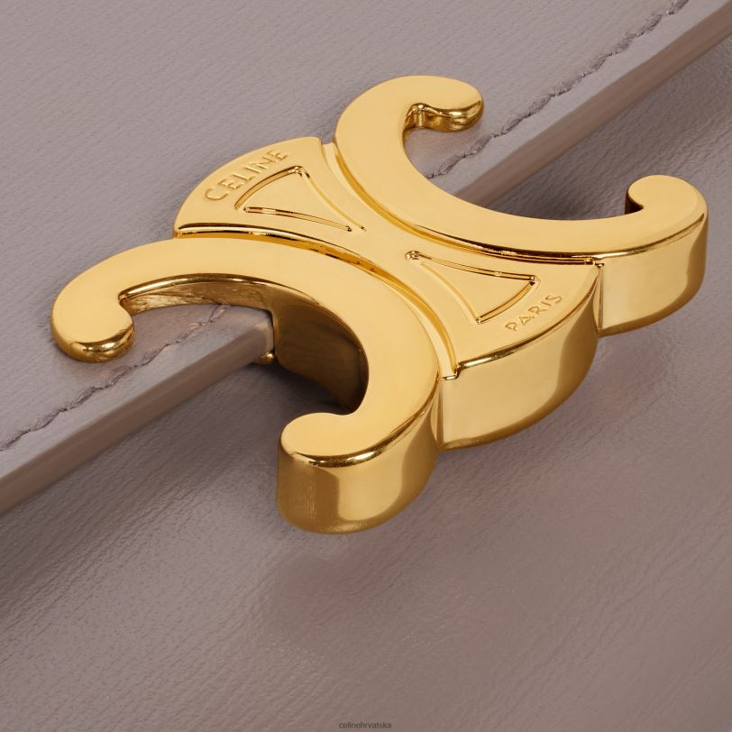 CELINE žene kompaktni novčanik s kovanicama od sjajne teleće kože 3WED6409 pribor kamenčić