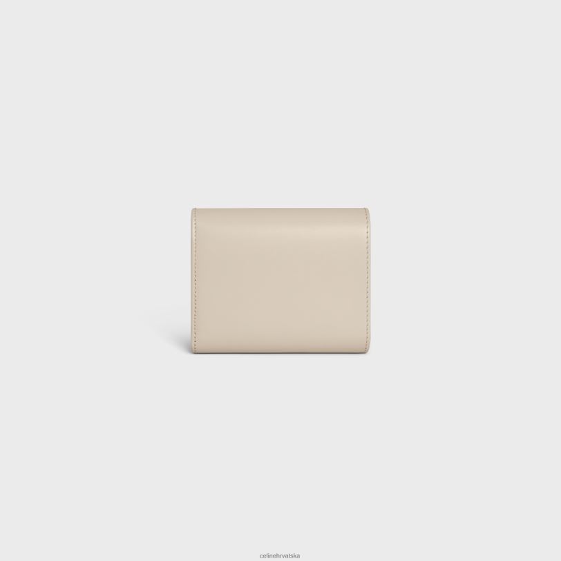 CELINE žene mali novčanik triomphe od sjajne teleće kože 3WED6415 pribor svijetli kamen
