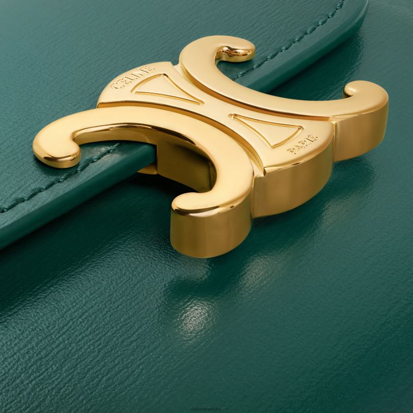 CELINE žene mali novčanik triomphe od sjajne teleće kože 3WED6458 pribor amazonka