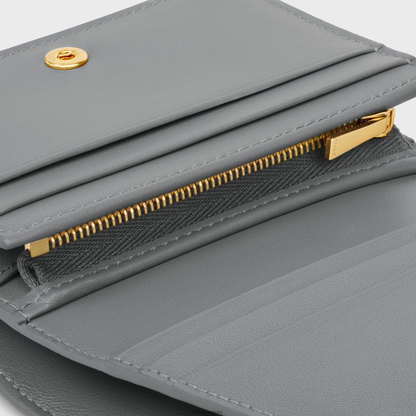 CELINE žene triomphe kompaktni novčanik od sjajne teleće kože 3WED6405 pribor cinkov