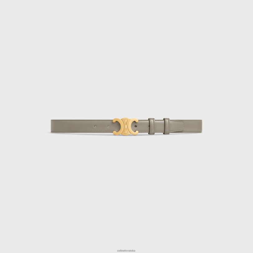 CELINE žene srednji triomphe remen od taurillon kože 3WED61066 pribor kamenčić