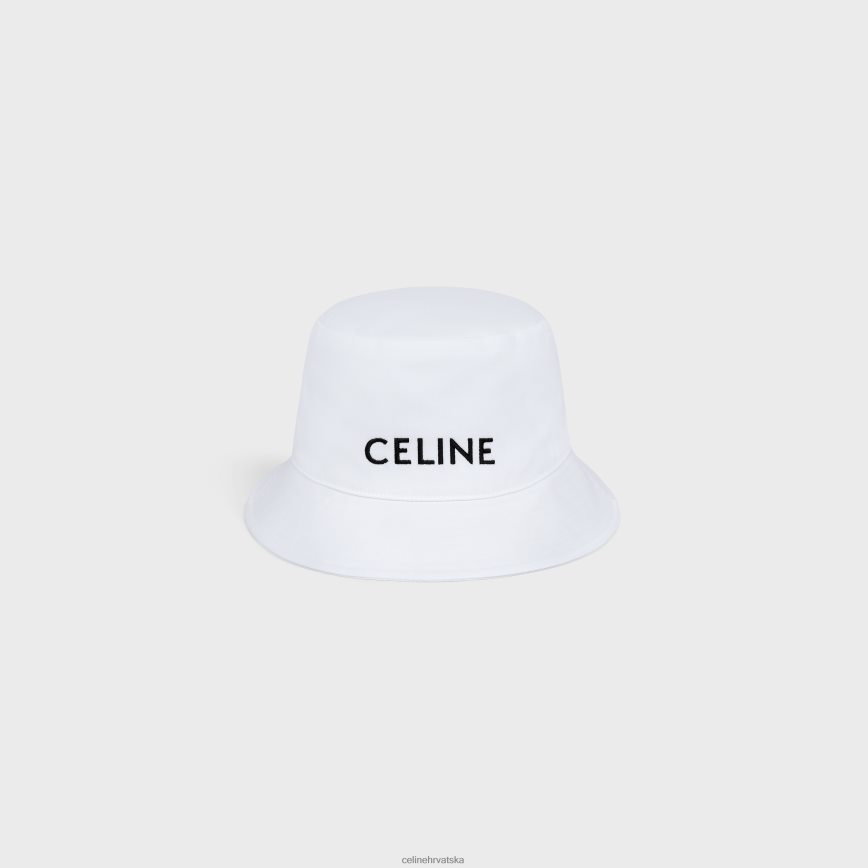 CELINE žene šešir od pamuka bijela pribor 3WE2E2251