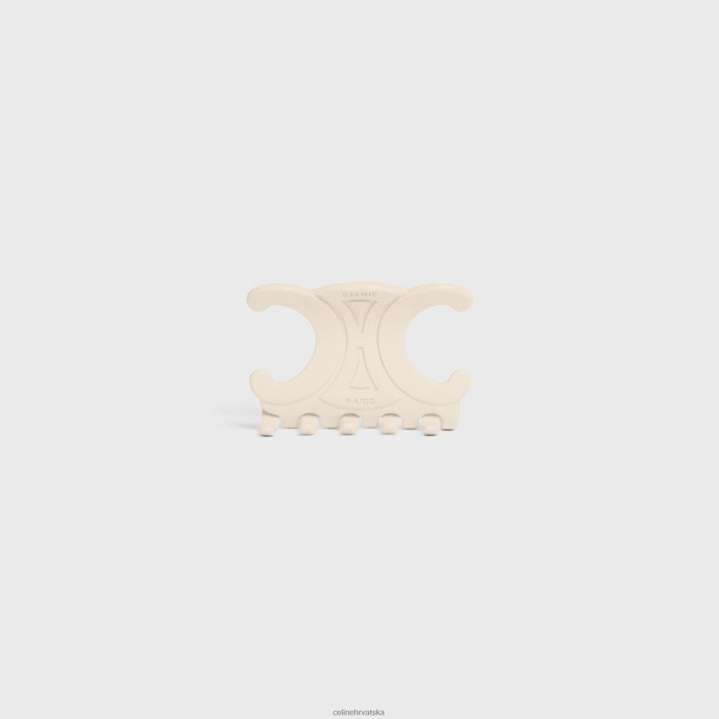 CELINE žene triomphe velika kandža za kosu u acetatu 3WED61240 pribor slonovača