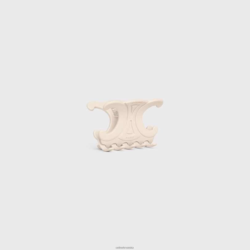 CELINE žene triomphe velika kandža za kosu u acetatu 3WED61240 pribor slonovača