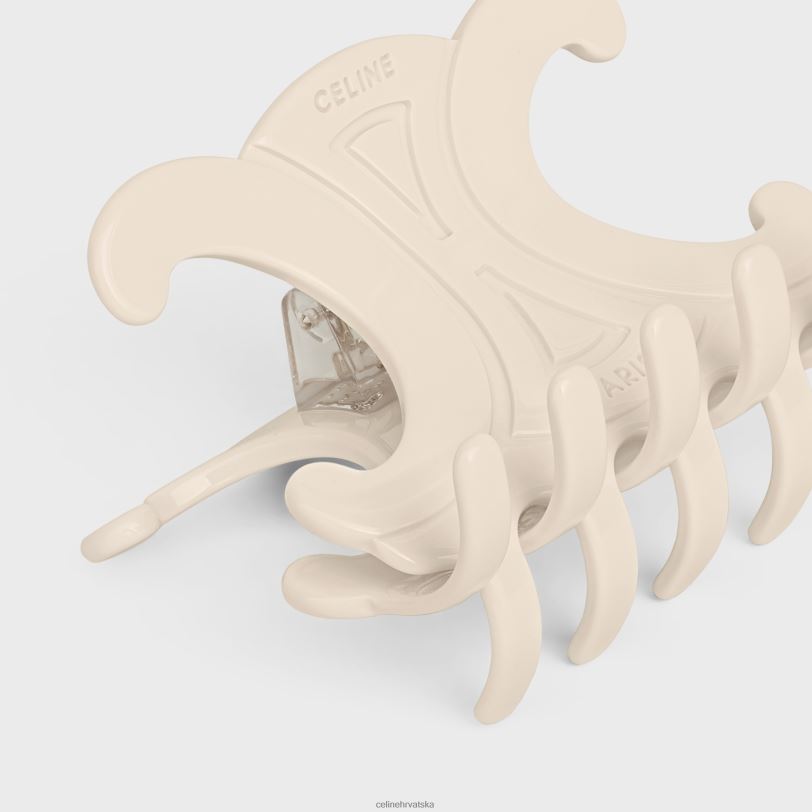 CELINE žene triomphe velika kandža za kosu u acetatu 3WED61240 pribor slonovača