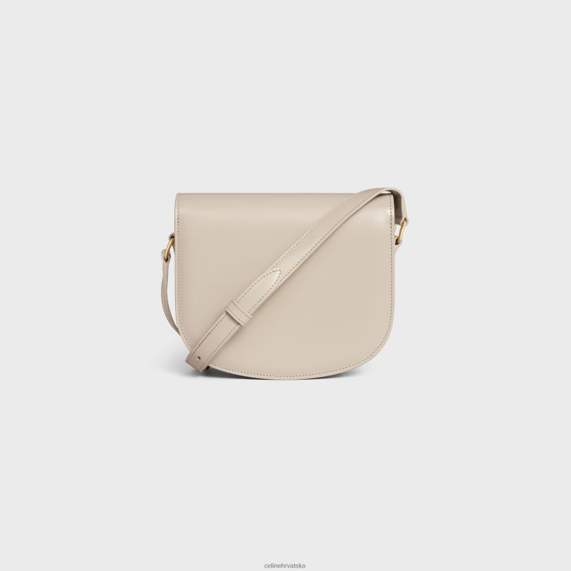 CELINE žene besace clea u sjajnoj telećoj koži 3WED659 pribor svijetli kamen